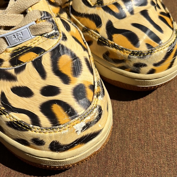 Nike Air Force 1 in leopard print 🖤💛 - Picture 6 of 6